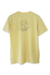 VIBRATION CIRCLE TEE -LEMON YELLOW-